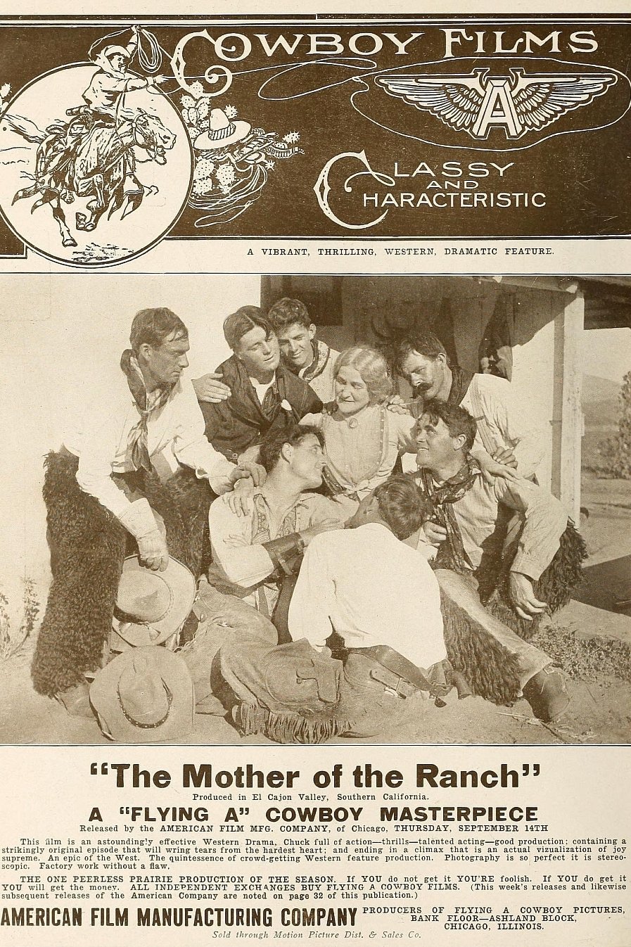 Постер The Mother of the Ranch